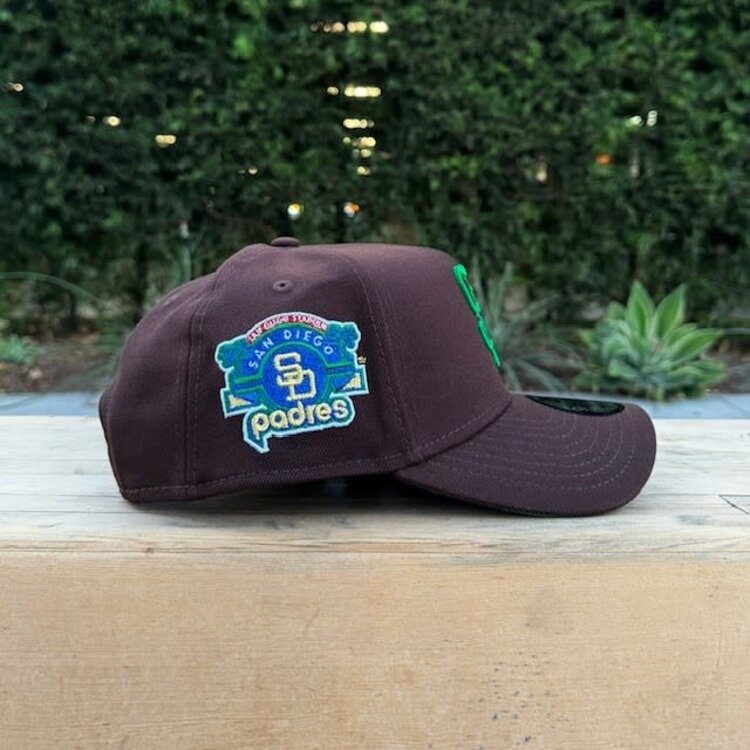 New Era SD Padres Dark Brown Metallic Stadium SP 940 A-Frame