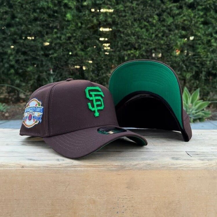 New Era SF Giants Dark Brown Metallic Inaugural Year 940 A-Frame