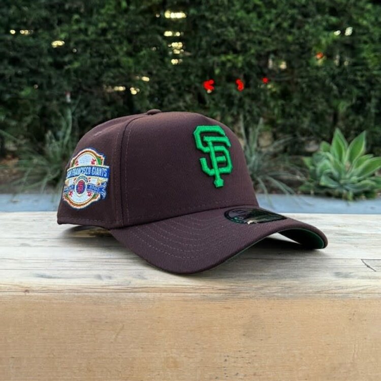 New Era SF Giants Dark Brown Metallic Inaugural Year 940 A-Frame