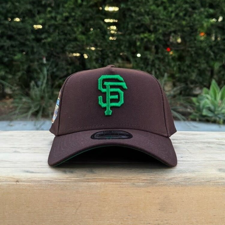 New Era SF Giants Dark Brown Metallic Inaugural Year 940 A-Frame