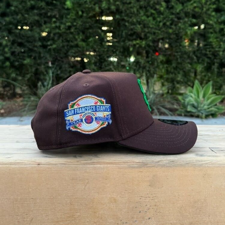 New Era SF Giants Dark Brown Metallic Inaugural Year 940 A-Frame