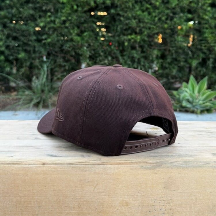 New Era SF Giants Dark Brown Metallic Inaugural Year 940 A-Frame