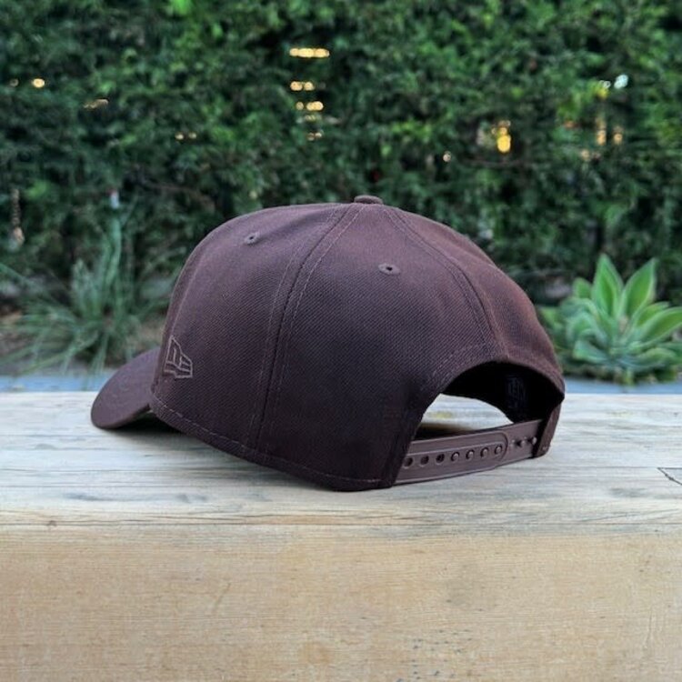 New Era White Sox Dark Brown Metallic Green 75 Years Comiskey 940 A-Frame