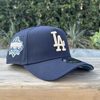 New Era LA Navy Ivory 40th Stadium Anniv Sky Blue UV 940 A-Frame