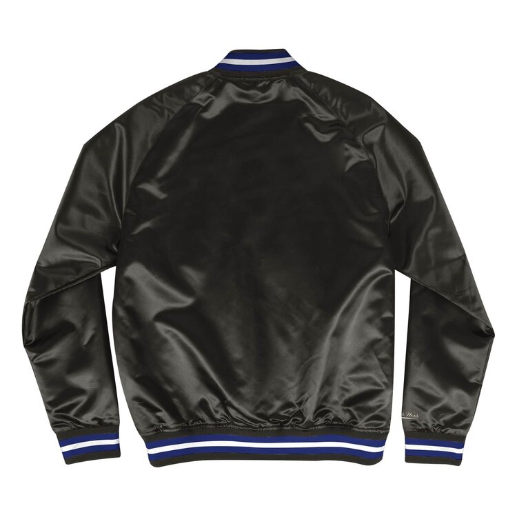 Mitchell and Ness LA Dodgers M&N Lightweight Satin Jacket Black