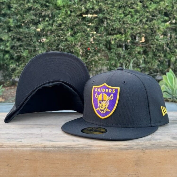 New Era Raiders Black Purple-Gold