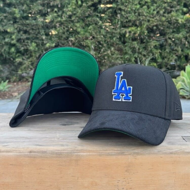 New Era LA Black Poly/Black Corduroy RW 940 A-Frame