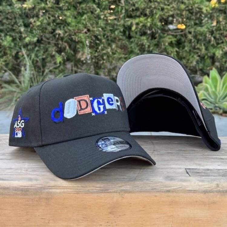 New Era LA Dodgers DIY Black Metallic 2022 ASG 940 A-Frame