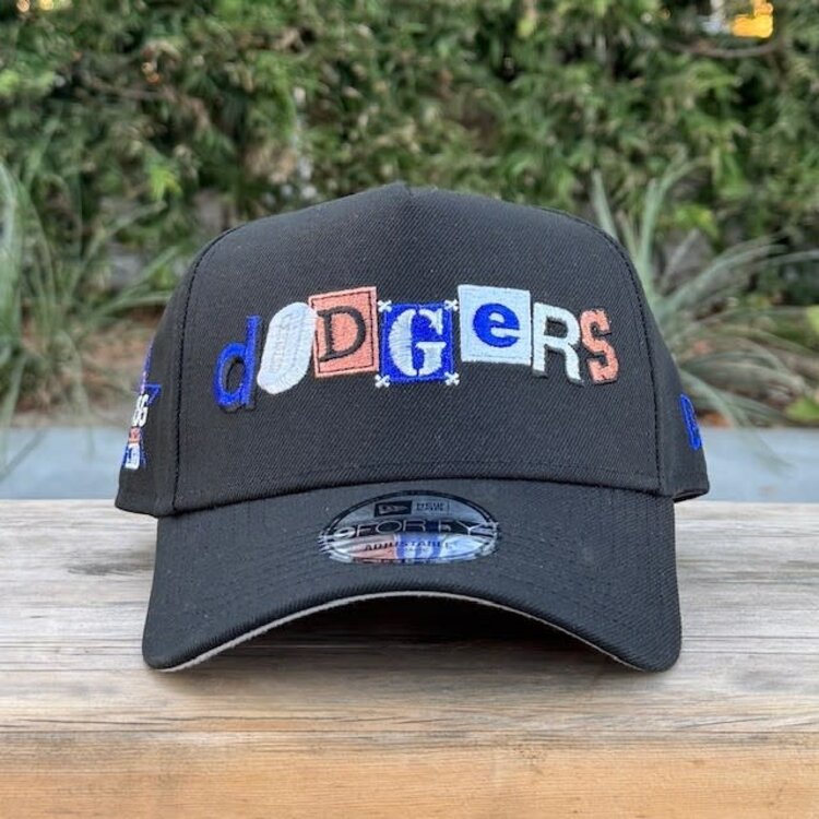 New Era LA Dodgers DIY Black Metallic 2022 ASG 940 A-Frame