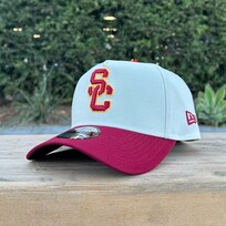 New Era USC Trojans SC Interlock Ivory/Cardinal 940 A-Frame