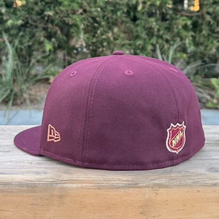 New Era Mighty Ducks Maroon 30th Anniv Teal UV