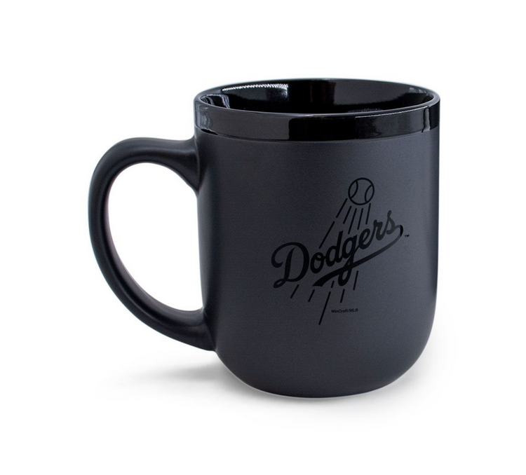 Wincraft MLB LA Dodgers 17oz Mug Black Ceramic