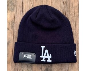 LA Dodgers Navy Cuffed Knit - The Locker Room of Downey