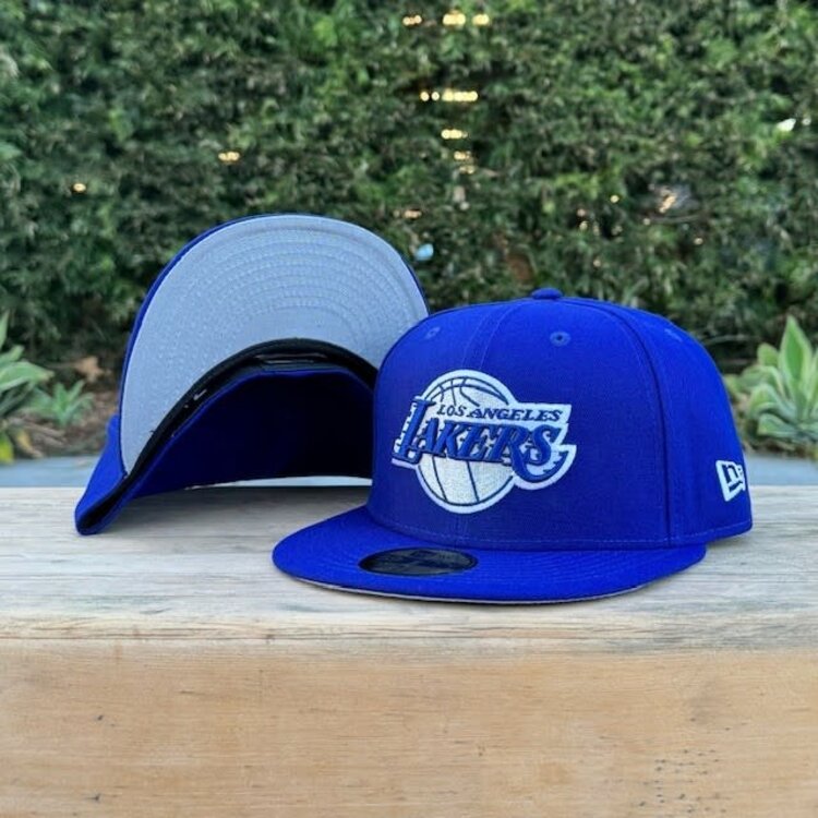 New Era Lakers Royal Blue Gray UV