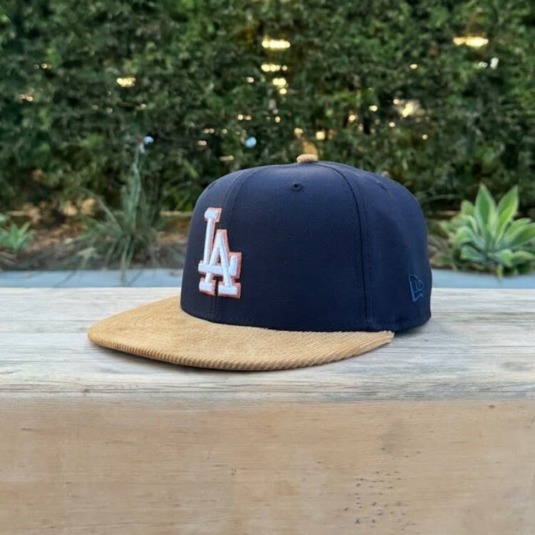 New Era LA Navy/Khaki Corduroy 50th Stadium Khaki UV
