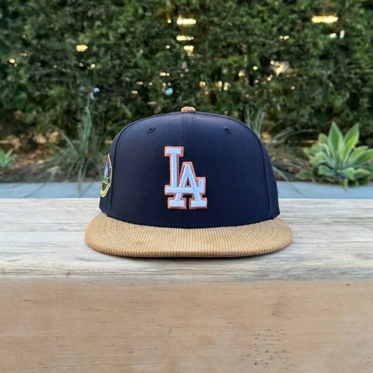 New Era LA Navy/Khaki Corduroy 50th Stadium Khaki UV