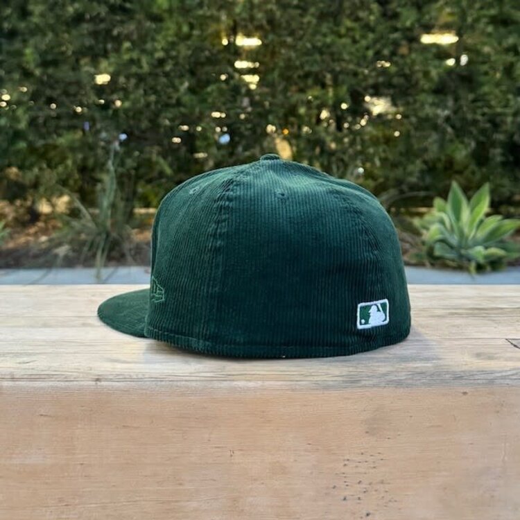 New Era LA Dark Green Corduroy Gray UV