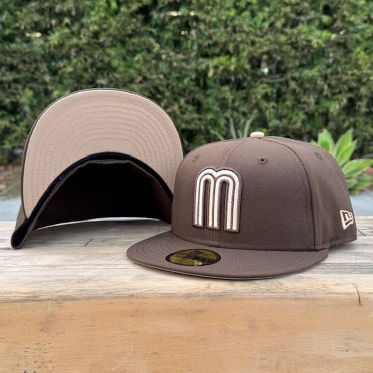 New Era Mexico Brown "M" w/Flag