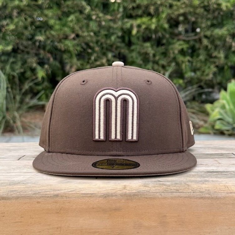 New Era Mexico Brown "M" w/Flag