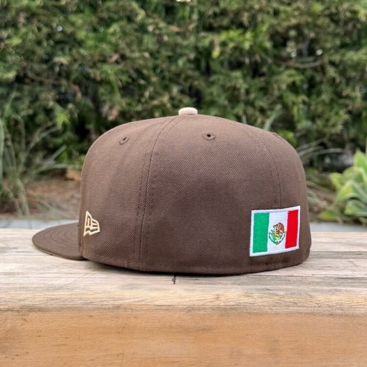 New Era Mexico Brown "M" w/Flag