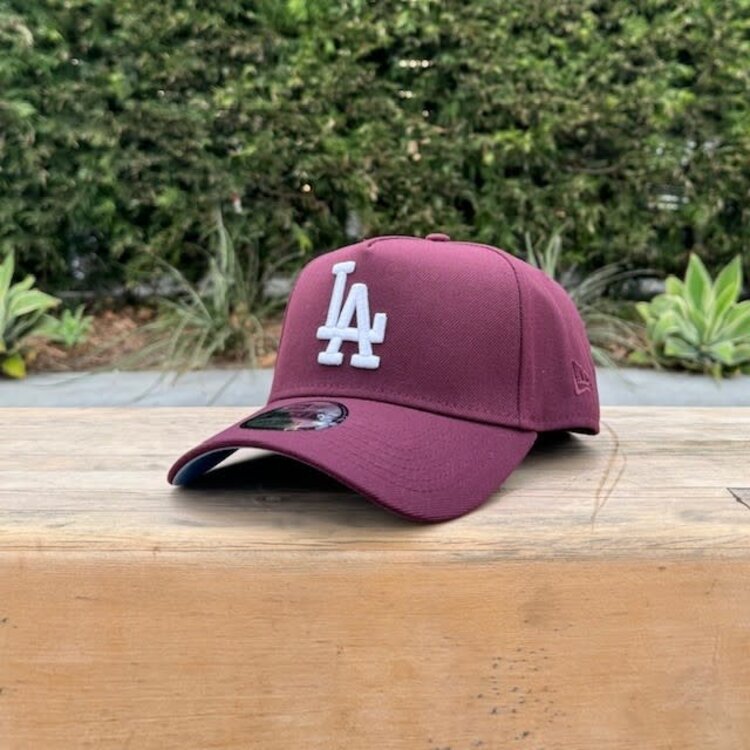 New Era LA Maroon 60th Stadium Sky Blue UV 940 A-Frame