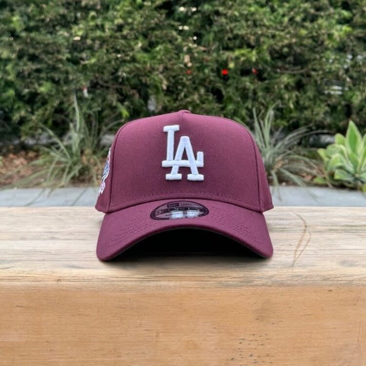 New Era LA Maroon 100th Anniv Green UV 940 A-Frame