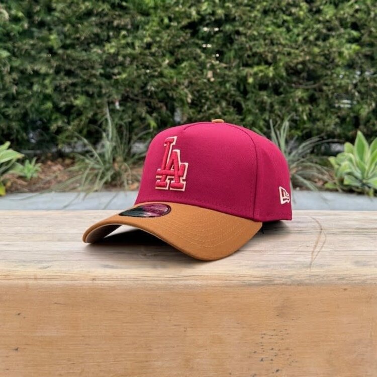 New Era LA Cardinal/Peanut Outline 50th Anniv Khaki UV 940AF