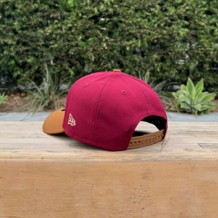 New Era LA Cardinal/Peanut Outline 50th Anniv Khaki UV 940AF