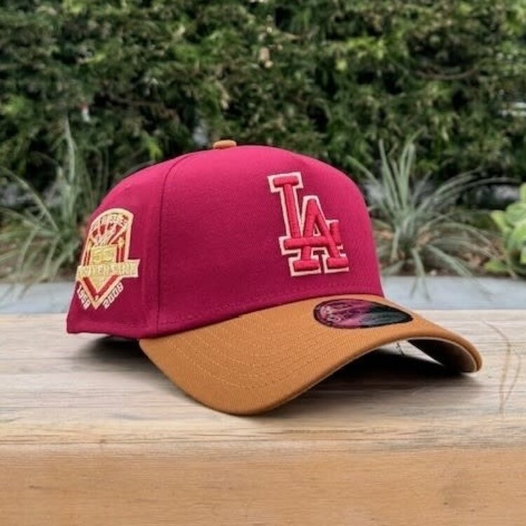 New Era LA Cardinal/Peanut Outline 50th Anniv Khaki UV 940AF