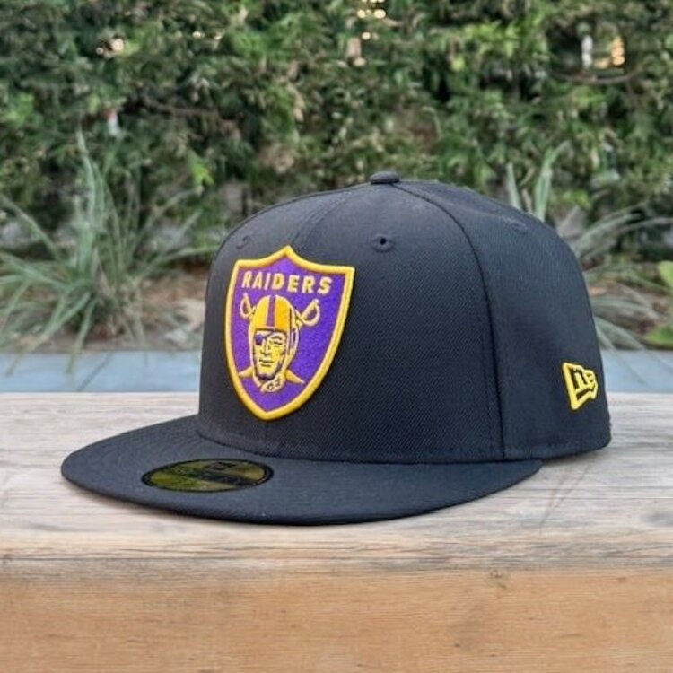 New Era Raiders Black Purple-Gold