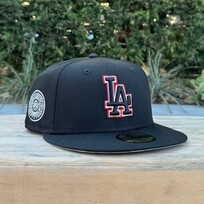 New Era LA Black Silver-Red Aztec Calendar SP