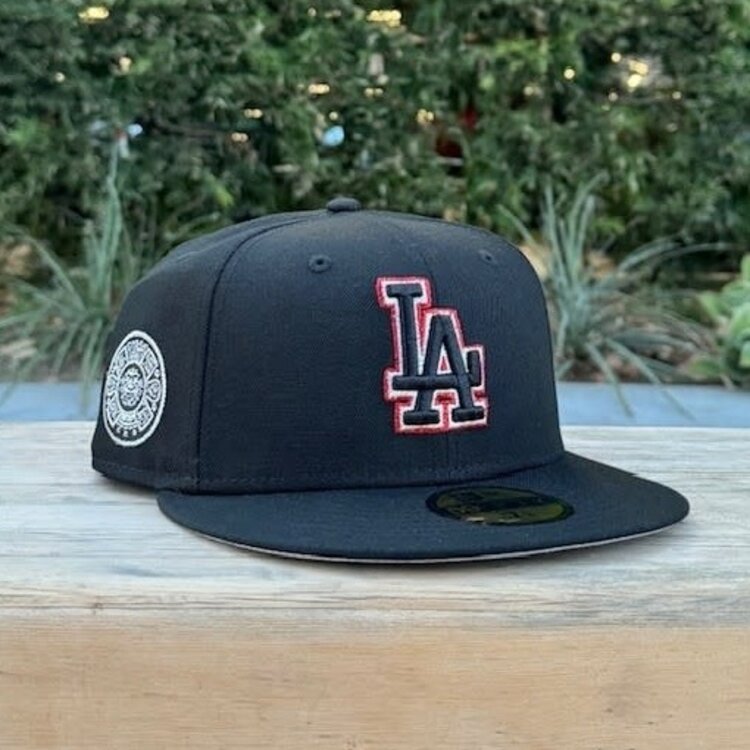 New Era LA Black Silver-Red Aztec Calendar SP