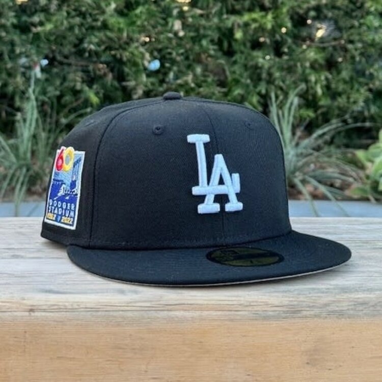 New Era LA Black White 60 Stadium Anniversary Gray UV