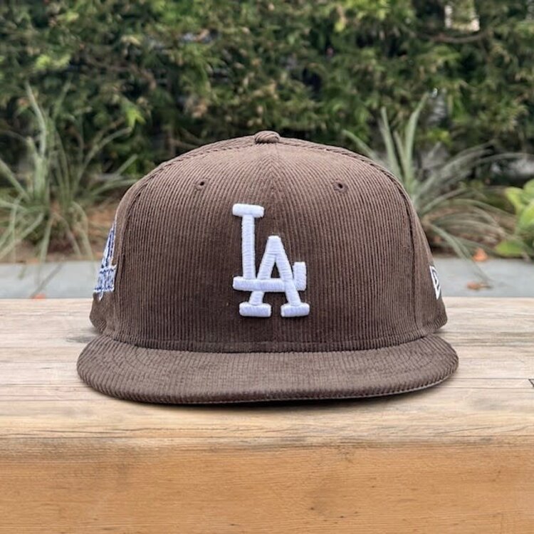 New Era LA Brown Corduroy Circle 2024 WS Champs