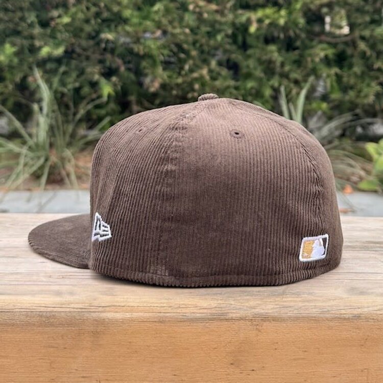 New Era LA Brown Corduroy Circle 2024 WS Champs
