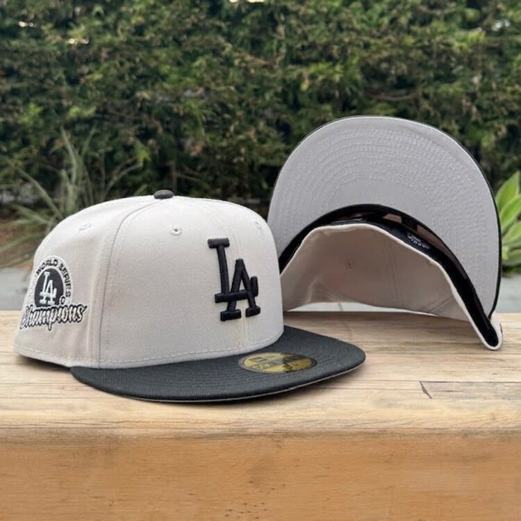 New Era LA Stone/Black Circle 2024 WS Champs