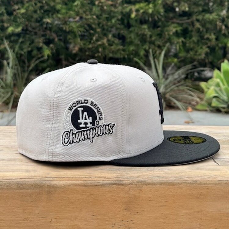 New Era LA Stone/Black Circle 2024 WS Champs