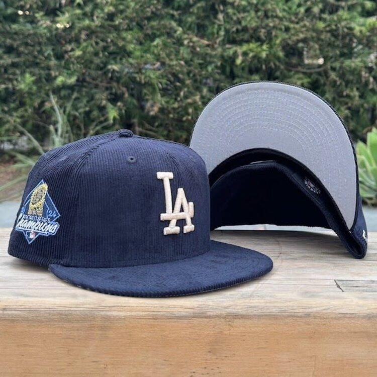 New Era LA Navy Corduroy Diamond 2024 WS Champs