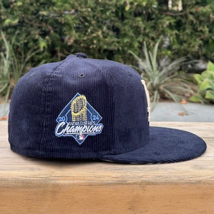 New Era LA Navy Corduroy Diamond 2024 WS Champs
