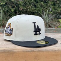 New Era LA Dodgers Ivory/Black 2024 World Series SP