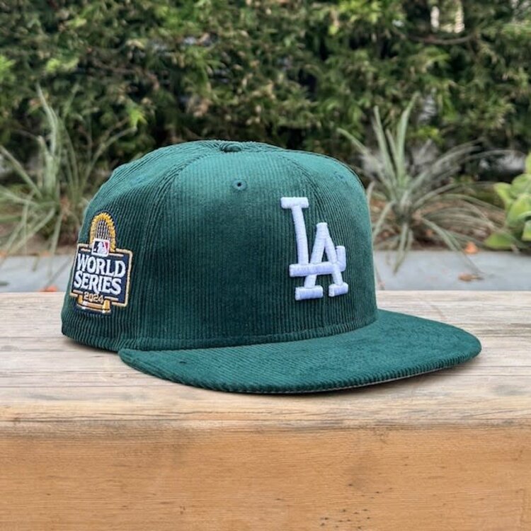New Era LA Dodgers Dark Green Corduroy 2024 World Series SP