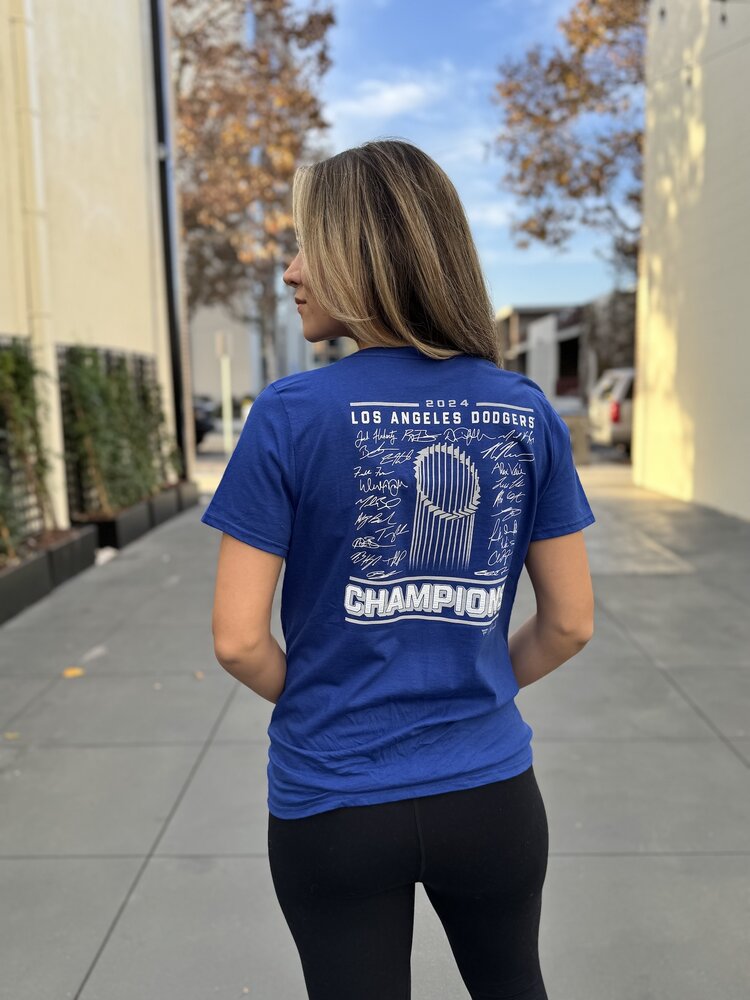 Fanatics LA W 2024 WS Champs Signature Roster Tee