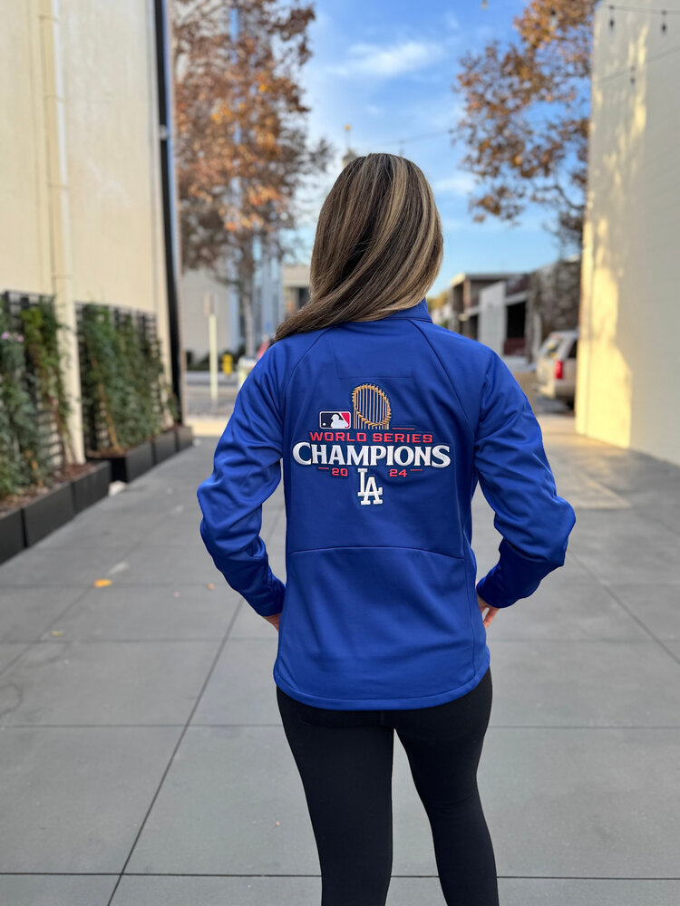 Antigua LA W 2024 World Series Champs Royal F/Z Jacket