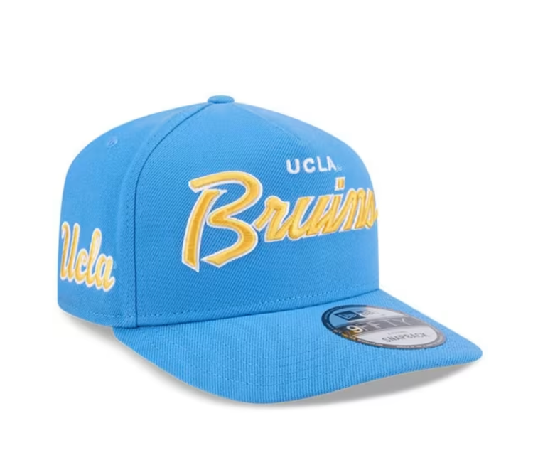 New Era UCLA Bruins Script Side Patch Blue 950 A-Frame