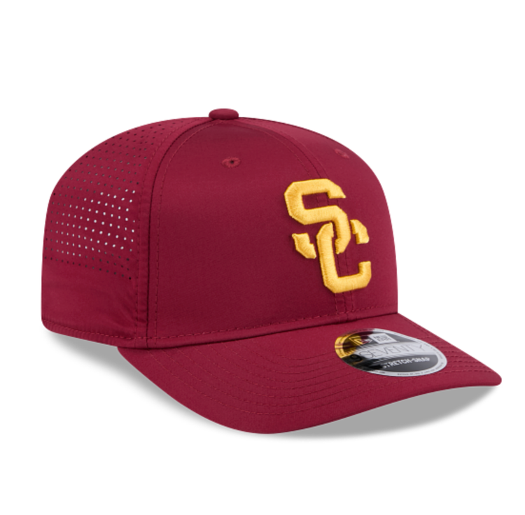New Era USC Trojans Cardinal Performance Stretch Snap 970SS