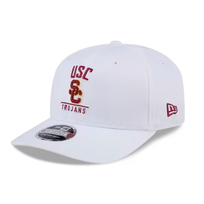 New Era USC Trojans White Stretch Snap 970SS