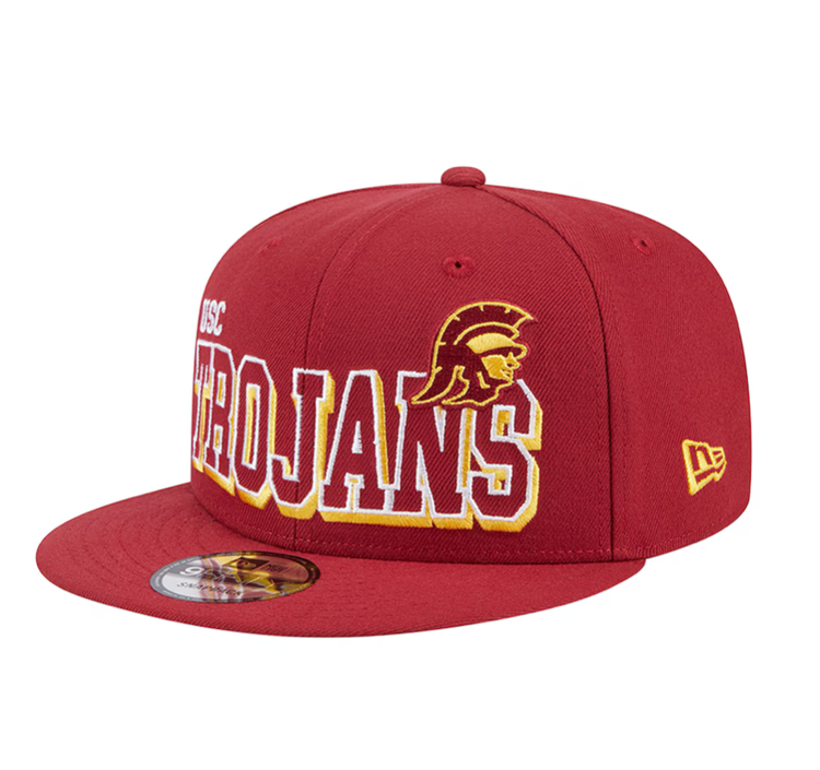 New Era USC Trojans Cardinal Game Day 950 Snapback