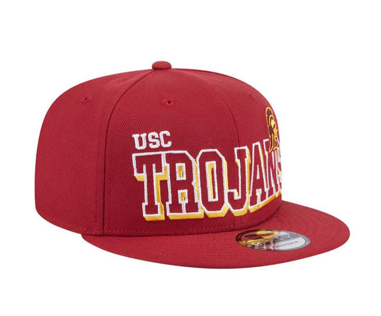 New Era USC Trojans Cardinal Game Day 950 Snapback