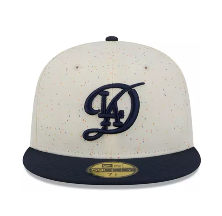 New Era LA City Connect Alt Cream Speckle/Navy Fitted