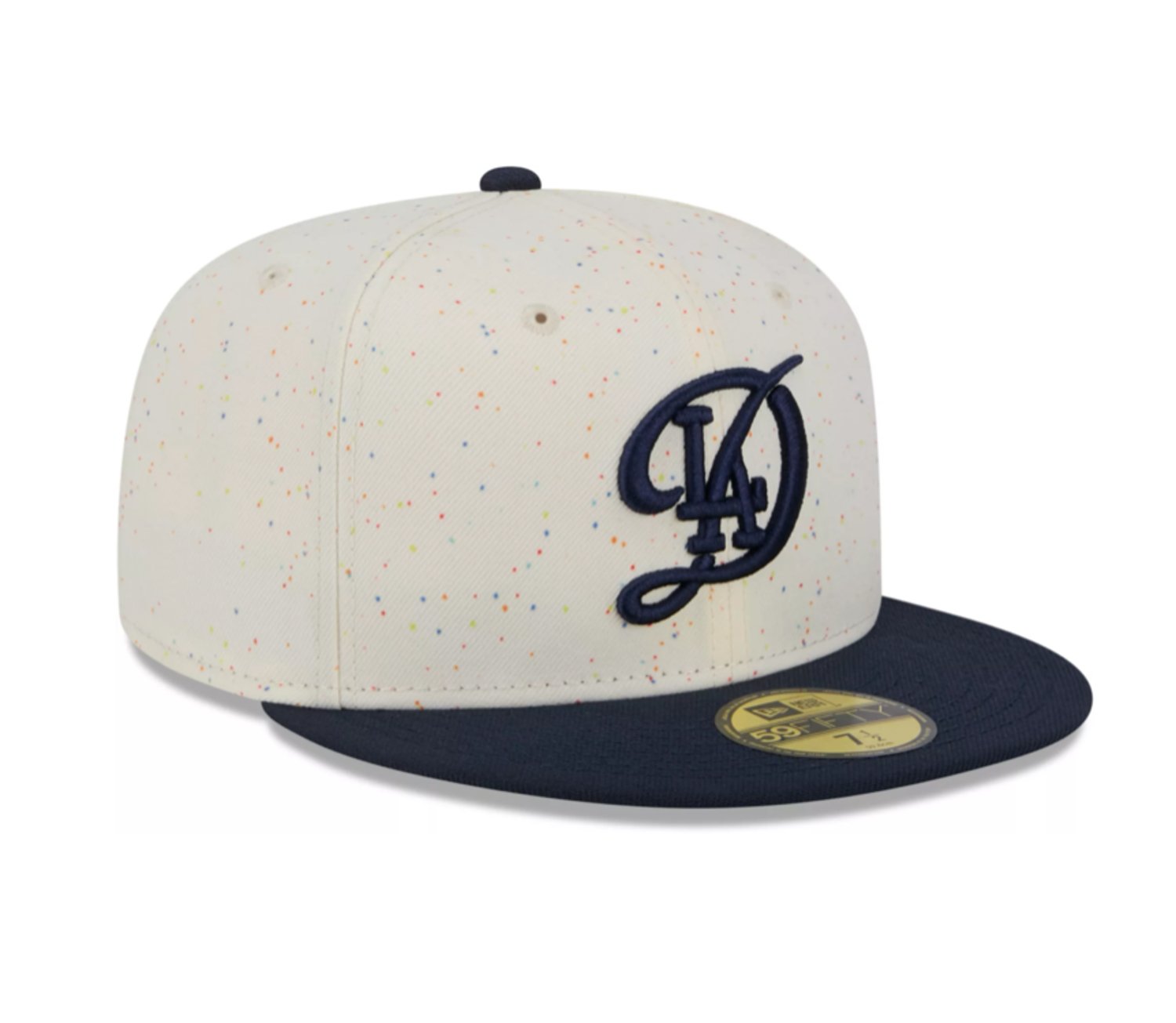 LA City Connect Alt Cream Speckle/Navy Fitted - The Locker Room of